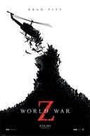 Plagát z filmu Svetová vojna Z Brad Pitt 61x91,5 cm