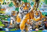 PUZZLE 1000 dielikov. CASTORLAND Tigers C-104413-2 PUZZLE 1000 dielikov. CASTORLAND Tigers C-104413-2