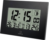 LCD hodiny, elektronický dátum, budík s digitálnym teplomerom, čitateľné, Nemecko