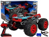 RC TERÉNNE AUTO 1:14 2,4G RC ČERVENÉ VEĽKÉ KOLESÁ