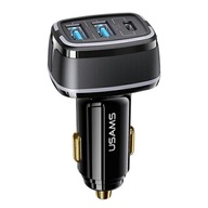 USAMS autonabíjačka 2xUSB+1xUSB-C C24 80W USAMS autonabíjačka 2xUSB+1xUSB-C C24 80W