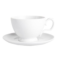 MariaPaula porcelánová šálka s podšálkou Biela 350 ml 2 ks. MariaPaula porcelánová šálka s podšálkou Biela 350 ml 2 ks.