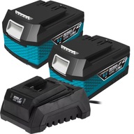 DEDRA NABÍJAČKA SET LI-ion BATÉRIA 18V 2x5AH