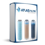 Sada kaziet Atlas Filtri Trio 10". Sada kaziet Atlas Filtri Trio 10".