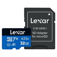 PAMÄŤOVÁ KARTA LEXAR MicroSD XC 32GB UHS-I A1 V30