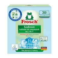 Tablety do umývačky riadu všetko v jednom 30 kusov - Frosch Tablety do umývačky riadu všetko v jednom 30 kusov - Frosch