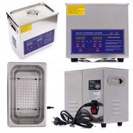 ULTRAZVUKOVÝ ČISTIACI STROJ 6,5L UMÝVANIE SÚČASTÍ OCEL 220W ULTRAZVUKOVÝ ČISTIACI STROJ 6,5L UMÝVANIE SÚČASTÍ OCEL 220W