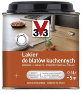 3V3 LAK NA KUCHYNSKÉ DOSKY 0,5L bezfarebný V33 3V3 LAK NA KUCHYNSKÉ DOSKY 0,5L bezfarebný V33