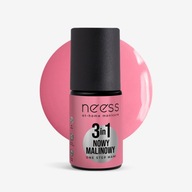 Hybridný lak na nechty One Step 3 v 1 Base Top Nail Polish Raspberry 4 ml Neess Hybridný lak na nechty One Step 3 v 1 Base Top Nail Polish Raspberry 4 ml Neess
