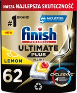 Finish Ultimate Plus Kapsule do umývačky riadu 62 Citrón Finish Ultimate Plus Kapsule do umývačky riadu 62 Citrón