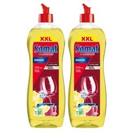 Somat Oplachovač do umývačky riadu Lemon XL 750ml x 2 kusy Somat Oplachovač do umývačky riadu Lemon XL 750ml x 2 kusy