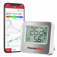 TEPLOMER HYGROMETER PRESNÁ APLIKÁCIA BLUETOOTH