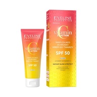 Eveline Vitamín C 3x Action Hydratačný a ochranný krém na tvár SPF 50 30 ml