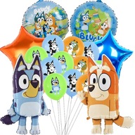 BLUEY BINGO psie balóny narodeninová súprava 18 ks.