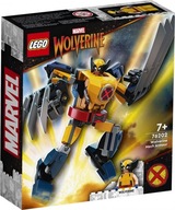 76202 Wolverine mechanické brnenie bloky lego sú