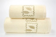 Bavlnený uterák Gracja 50x100 krém