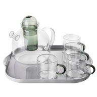 Čajový SET - DŽVNA s vylúhovačom + poháre Čajový SET - DŽVNA s vylúhovačom + poháre