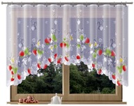 Jahody 250x120cm maľovaný záves (hotový) Jahody 250x120cm maľovaný záves (hotový)
