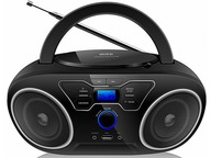 MANTA BBX006 CD BT USB RÁDIO PREHRÁVAČ čierny MANTA BBX006 CD BT USB RÁDIO PREHRÁVAČ čierny