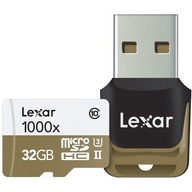 4K Movie Fast Lexar 32GB Micro SDHC čítačka kariet