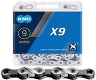 Reťaz na bicykel KMC X9 Silver/Gray 9speed 114 + CAP Reťaz na bicykel KMC X9 Silver/Gray 9speed 114 + CAP