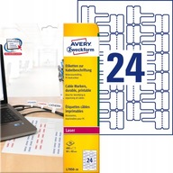 OZNAČOVACIE ŠTÍTKY KÁBLOV AVERY 60x40 L7950-20 OZNAČOVACIE ŠTÍTKY KÁBLOV AVERY 60x40 L7950-20
