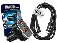 RÝCHLE NAPÁJANIE DO AUTO 40W KÁBEL PRE iPhone 1M RÝCHLE NAPÁJANIE DO AUTO 40W KÁBEL PRE iPhone 1M