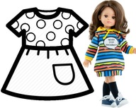 PAOLA REINA Oblečenie pre bábiku 32 cm 54488 PAOLA REINA Oblečenie pre bábiku 32 cm 54488