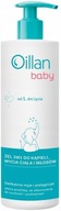 Oillan Baby 3v1 kúpeľový gél na umývanie tela a vlasov 400 ml Oillan Baby 3v1 kúpeľový gél na umývanie tela a vlasov 400 ml