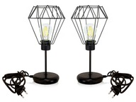 Nočná stolná lampa s E27 LED Nočná stolná lampa s E27 LED