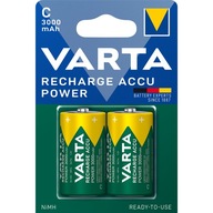 2x BATÉRIA VARTA R14 C AA 3000mAh 1,2V 2x BATÉRIA VARTA R14 C AA 3000mAh 1,2V