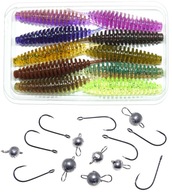 FishUp Tanta 2' 50mm ostriežový mix / háčiky a čeburashky / hotová sada 24 ks. FishUp Tanta 2' 50mm ostriežový mix / háčiky a čeburashky / hotová sada 24 ks.