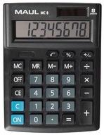 MAUL 8-miestna MC8 Kompaktná stolná kalkulačka