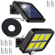 SOLÁRNA LAMPA 120 LED SO SNÍMAČOM POHYBU SÚMRAK