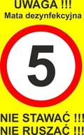 č.16 POZOR! Dezinfekčná podložka. DOSKA 5KM/H č.16 POZOR! Dezinfekčná podložka. DOSKA 5KM/H