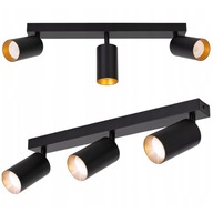 Svietidlo pre bodové stropné svietidlo GOLD Black GU10 Svietidlo pre bodové stropné svietidlo GOLD Black GU10