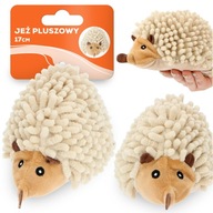 Plyšová hračka škrípajúci ježko maskot psa 17 cm Plyšová hračka škrípajúci ježko maskot psa 17 cm