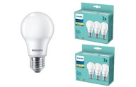 6x E27 PHILIPS LED žiarovka 8W = 60W A60 SMD teplá farba 2700K; 806 lumenov 6x E27 PHILIPS LED žiarovka 8W = 60W A60 SMD teplá farba 2700K; 806 lumenov