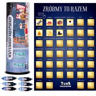 Plagát so stieracími žrebmi POĎME NA TO SPOLU+FUDGES Plagát so stieracími žrebmi POĎME NA TO SPOLU+FUDGES