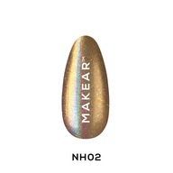 MAKEAR Lesk na nechty NH02 HOLO EFFECT MAKEAR Lesk na nechty NH02 HOLO EFFECT