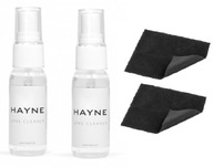 Hayne čistič šošoviek 30ml tekutý na okuliare 2ks + 2 handričky Hayne čistič šošoviek 30ml tekutý na okuliare 2ks + 2 handričky