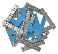 Nalepovacie olovené závažia na ALU ráfiky 5/10g 100 ks Nalepovacie olovené závažia na ALU ráfiky 5/10g 100 ks