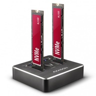 Dokovacia stanica USB-C 3.2 Gen2 2x M.2 NVMe SSD