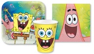 Sada SpongeBob tanierov, šálok a obrúskov Sada SpongeBob tanierov, šálok a obrúskov