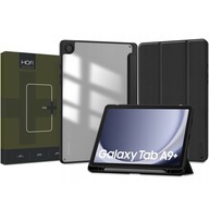 SKLADACIE POUZDRO NA PERO S PRE GALAXY TAB A9+ PLUS - ČIERNE ČÍRE + SKLO SKLADACIE POUZDRO NA PERO S PRE GALAXY TAB A9+ PLUS - ČIERNE ČÍRE + SKLO