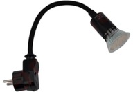 Svietidlo do objímky pre LED žiarovku GU10, čierna Svietidlo do objímky pre LED žiarovku GU10, čierna