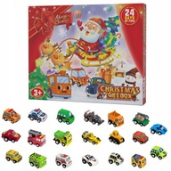 ADVENTNÝ KALENDÁR OBDŽNÍKOVÉ HRAČKY 24 KS ADVENTNÝ KALENDÁR OBDŽNÍKOVÉ HRAČKY 24 KS