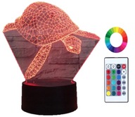 3D Led Turtle Nočná lampa s gravírovaním mena 3D Led Turtle Nočná lampa s gravírovaním mena