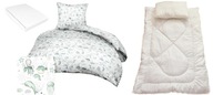Bavlnené obliečky 160x100 60x40 prestieradlo Jersey 80x160 235mie Bavlnené obliečky 160x100 60x40 prestieradlo Jersey 80x160 235mie