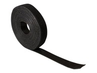 LOGILINK KAB0055 LOGILINK - sťahovacia páska na suchý zips 10m čierna LOGILINK KAB0055 LOGILINK - sťahovacia páska na suchý zips 10m čierna